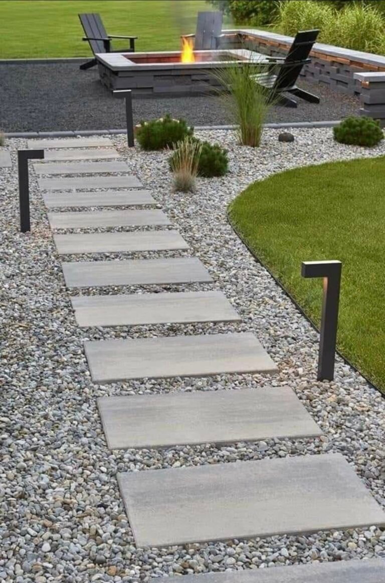 Pavers walk way